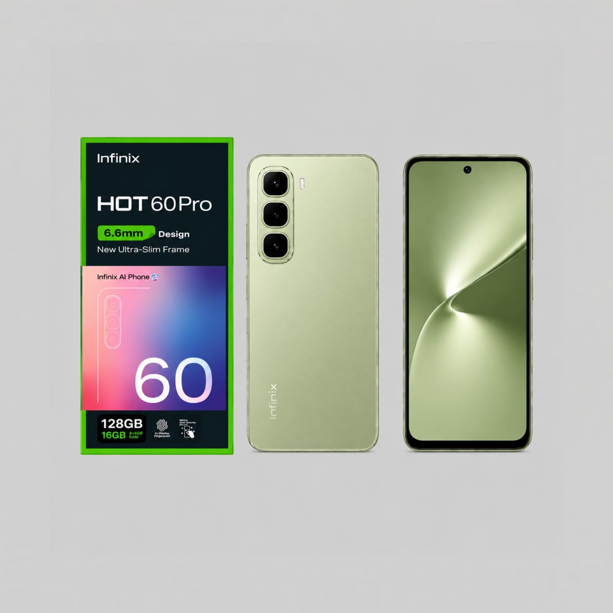 New infinix HOT 60 Pro, 128GB